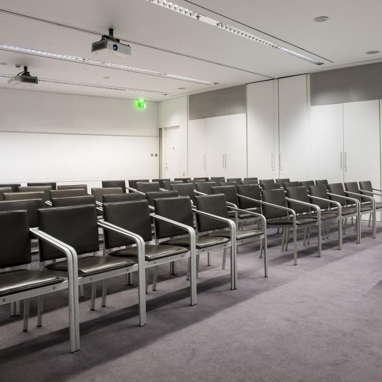 Rooms A and B, arranged by the Commercial Hire team