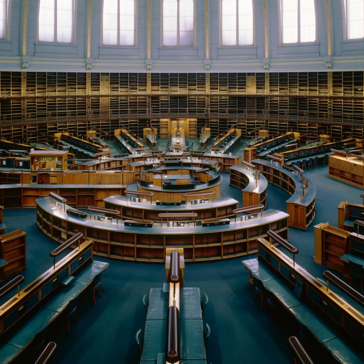 Inside the round Reading Room