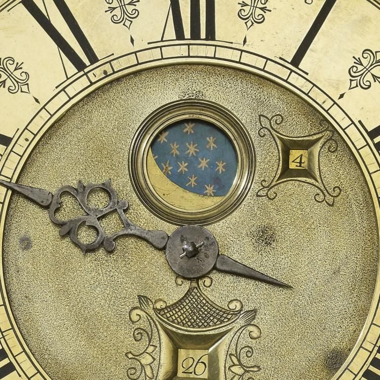 Clock face with Roman numerals