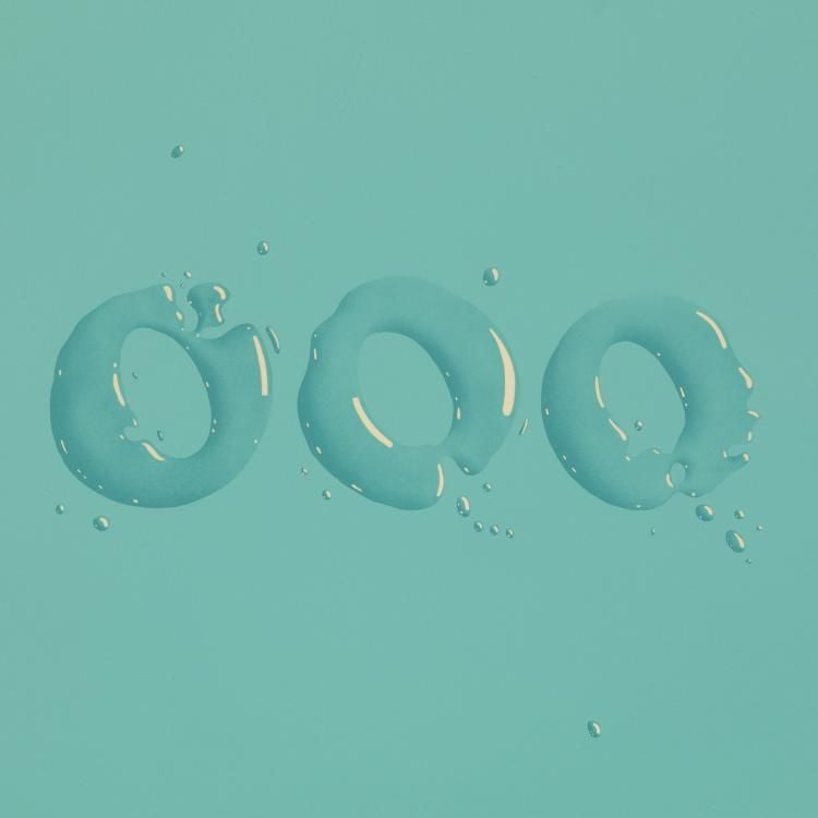 Three capital 'Os' in a row forming 'OOO' against a blue background.