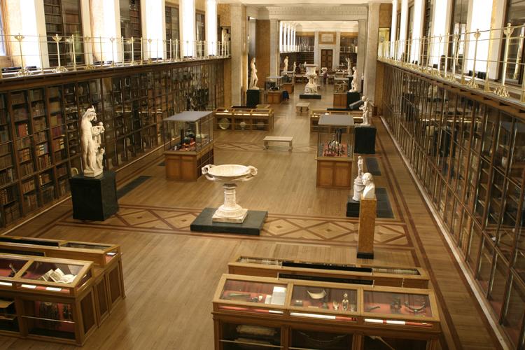 an overhead image of the Enlightenment Gallery