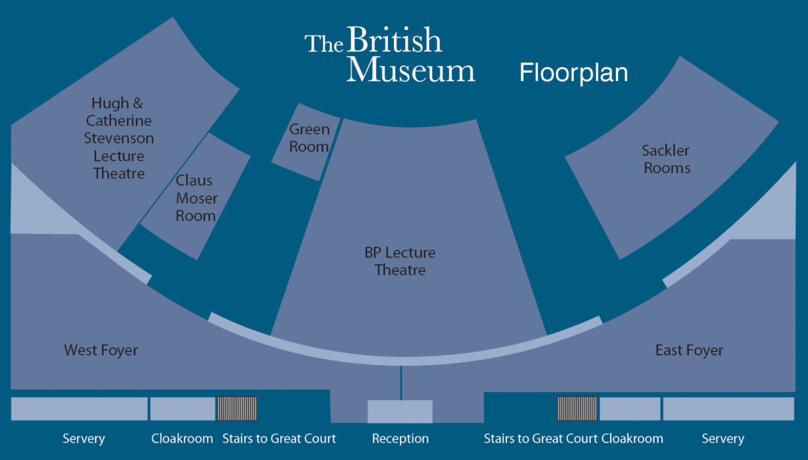 Floorplan of the space available for Commercial Hire