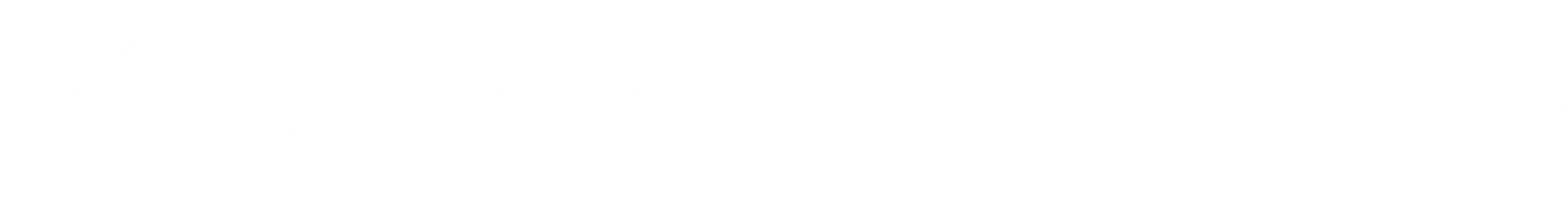 Rothschild Foundation logo white