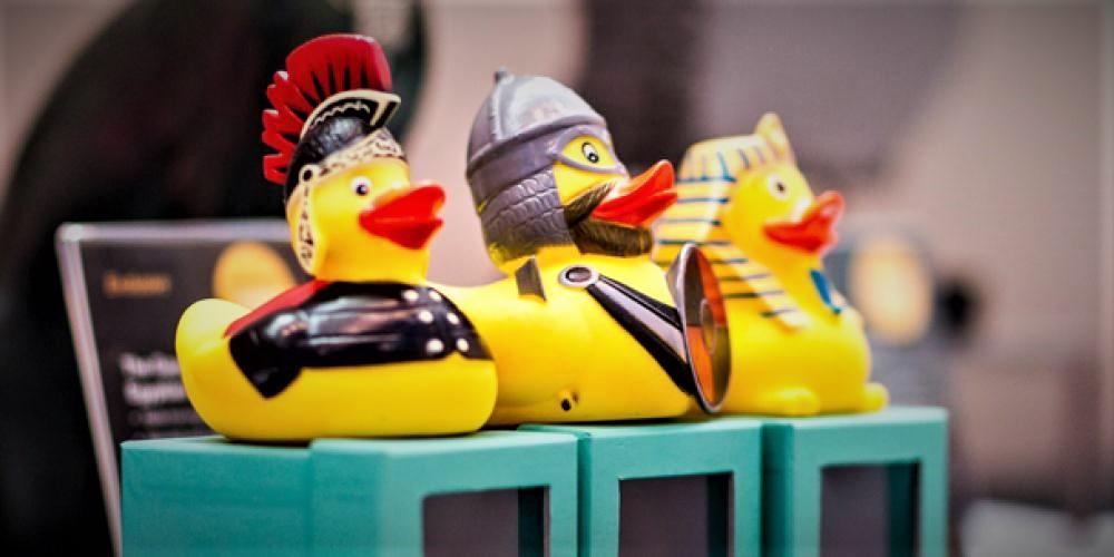 Bespoke British Museum rubber ducks