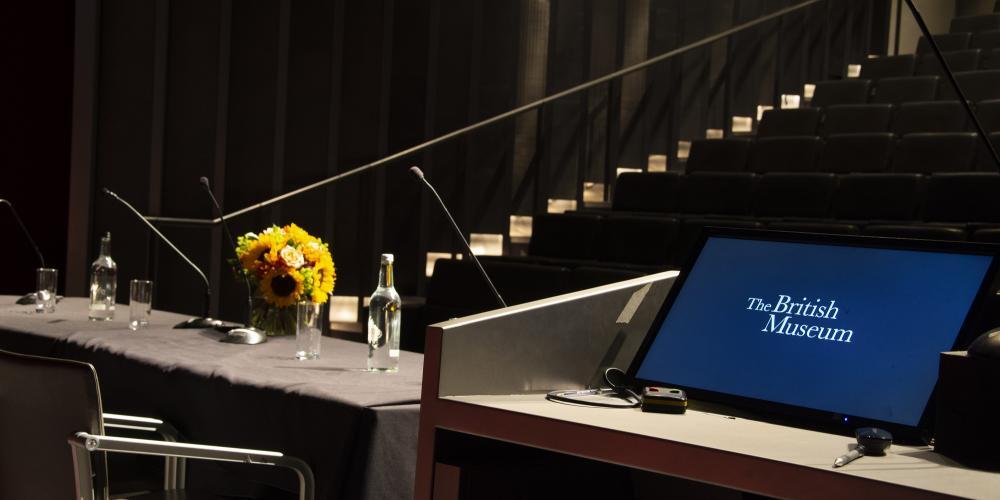 The Hugh and Catherine Stevenson Theatre is available for events. Contact the Commercial Hire department