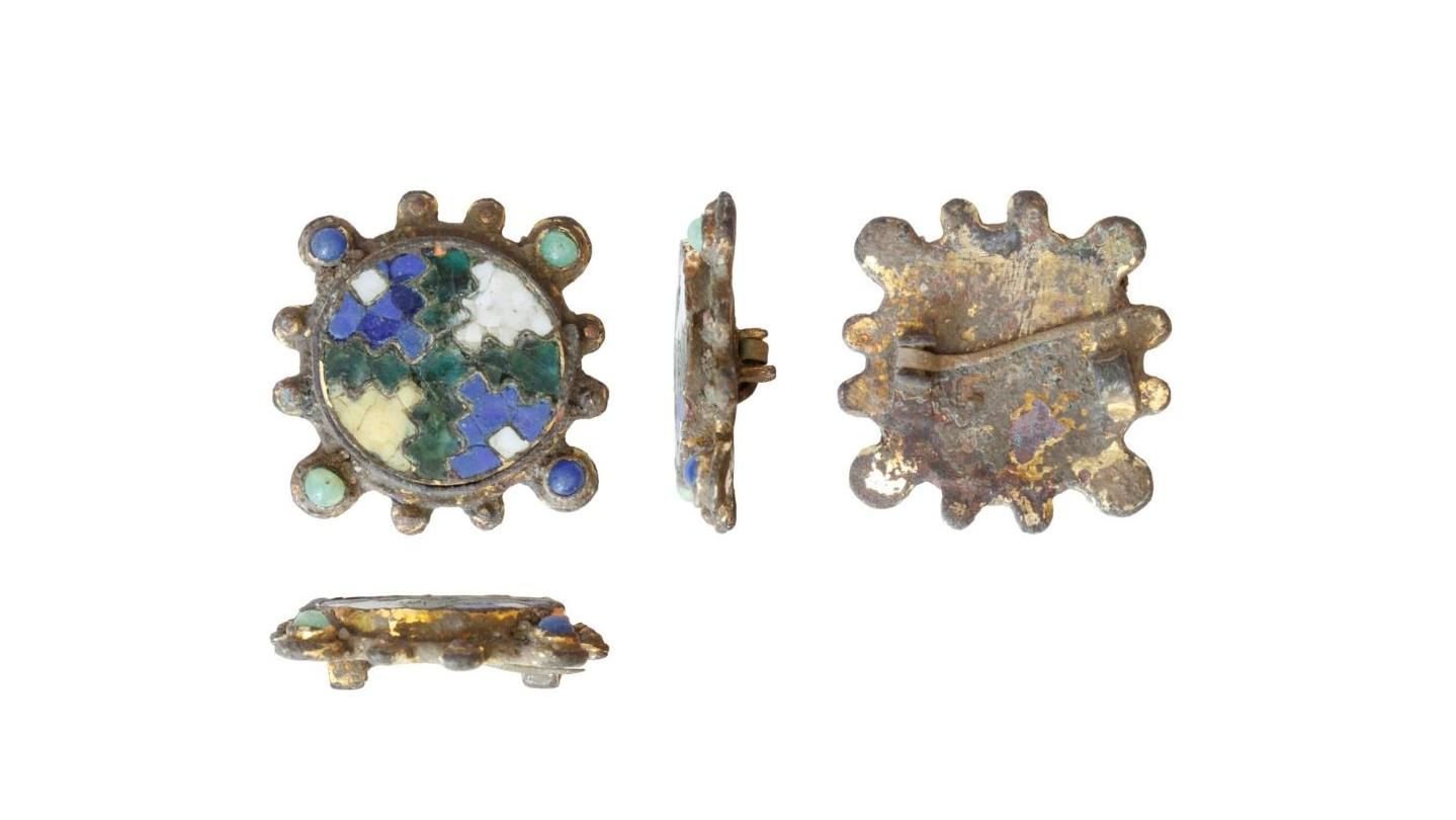 An enamelled Brooch from the British Museum collection