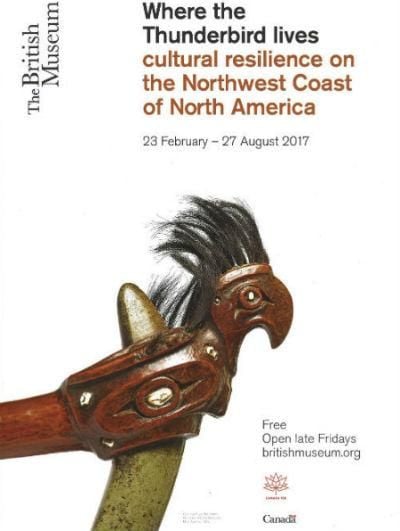 British Museum exhibition poster dated to August 2017