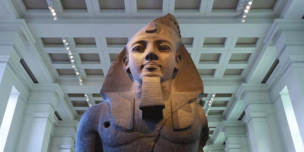 Bust of Ramesses the Great in Room 4