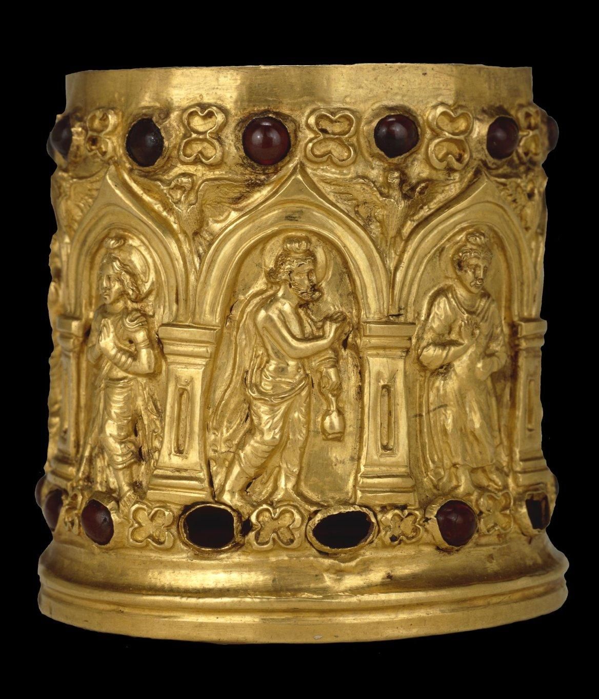 Gold Bimaran Reliquary casket